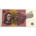 AUSTRALIA 1985 . FIVE 5 DOLLAR BANKNOTES . JOHNSTON/FRASER . CONSECUTIVE FIVE